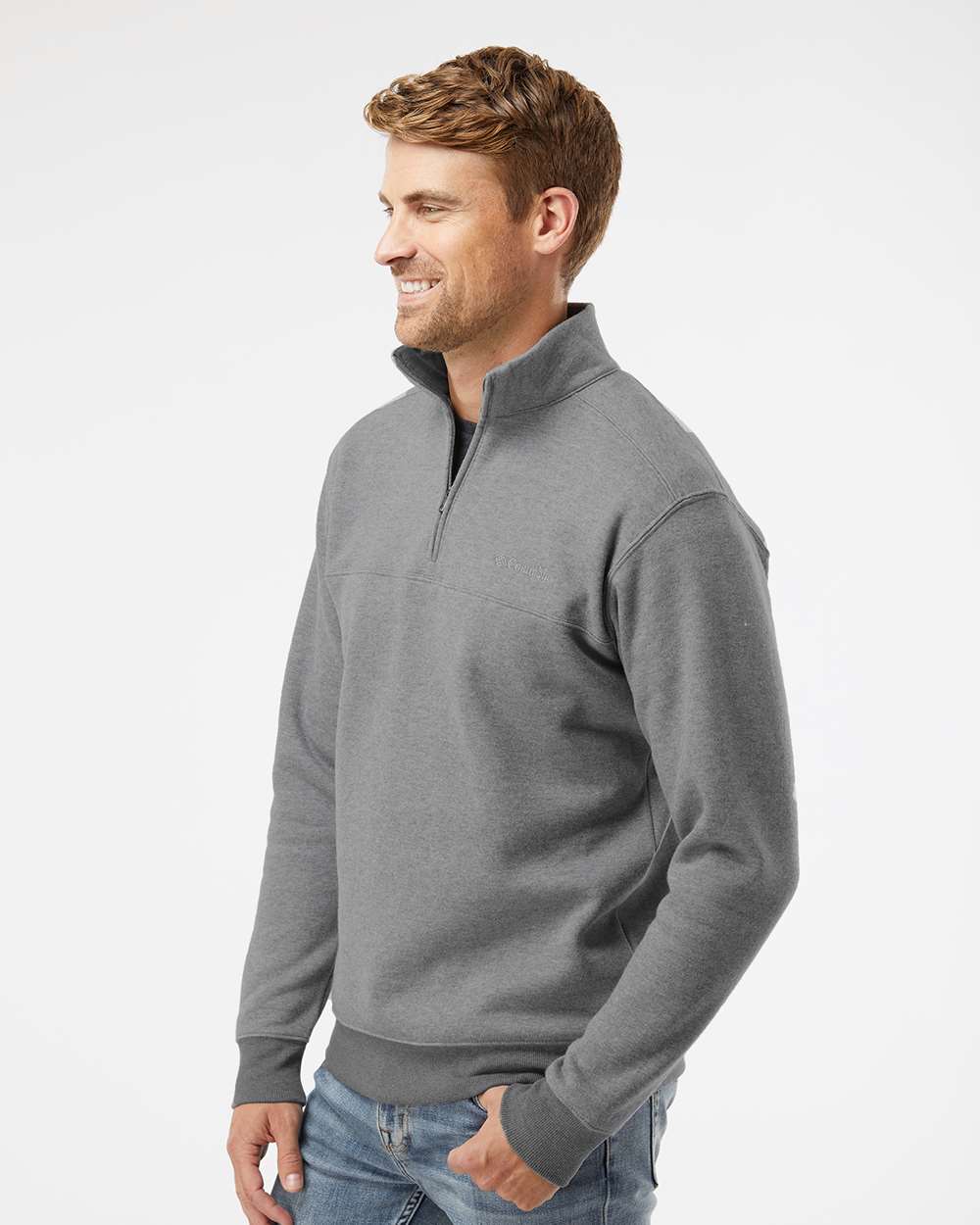Columbia Hart Mountain Stylish Half-Zip Sweatshirt
