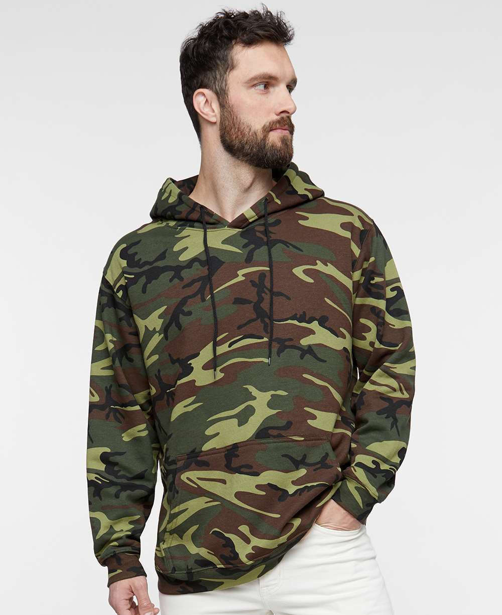 Code Five Camo Pullover Fleece Hoodie - A Must - Have for Outdoor Enthusiasts