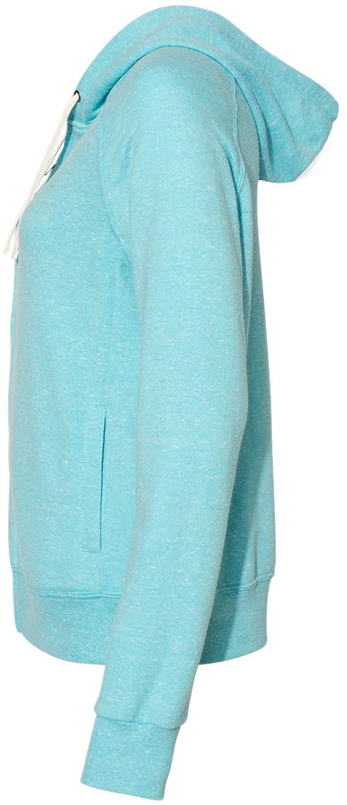 Jerzees Ladies' Snow Heather French Terry Full-Zip Hooded Sweatshirt: A Must-Have Fashion Essential!