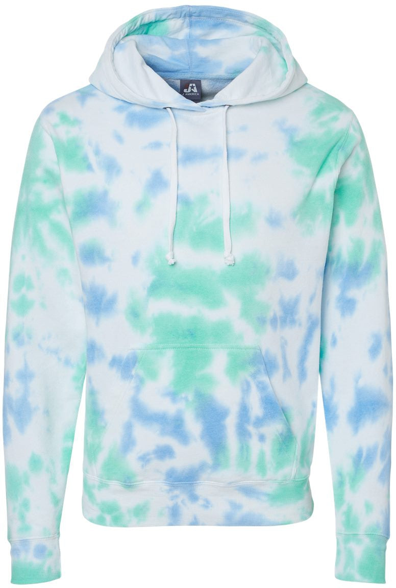 J. America's Stunning Tie - Dyed Fleece Hooded Sweatshirt
