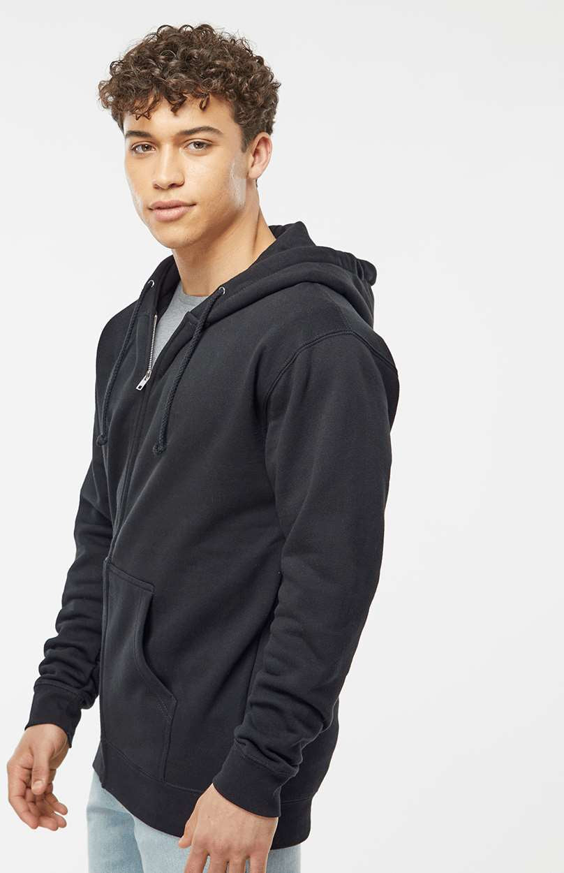 Independent Trading Co. Premium Heavyweight Full-Zip Hooded Sweatshirt