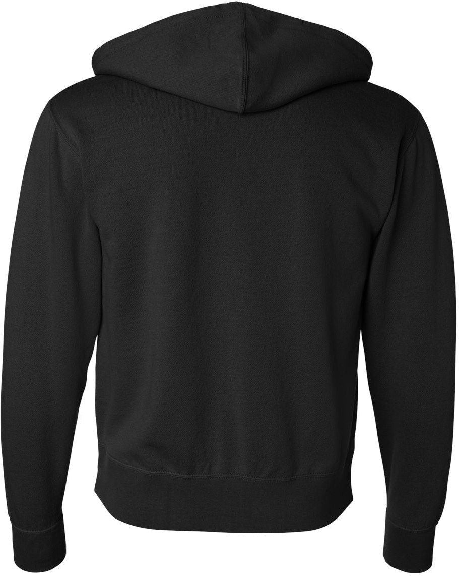 Independent Trading Co. Stylish Lightweight Full-Zip Hooded Sweatshirt