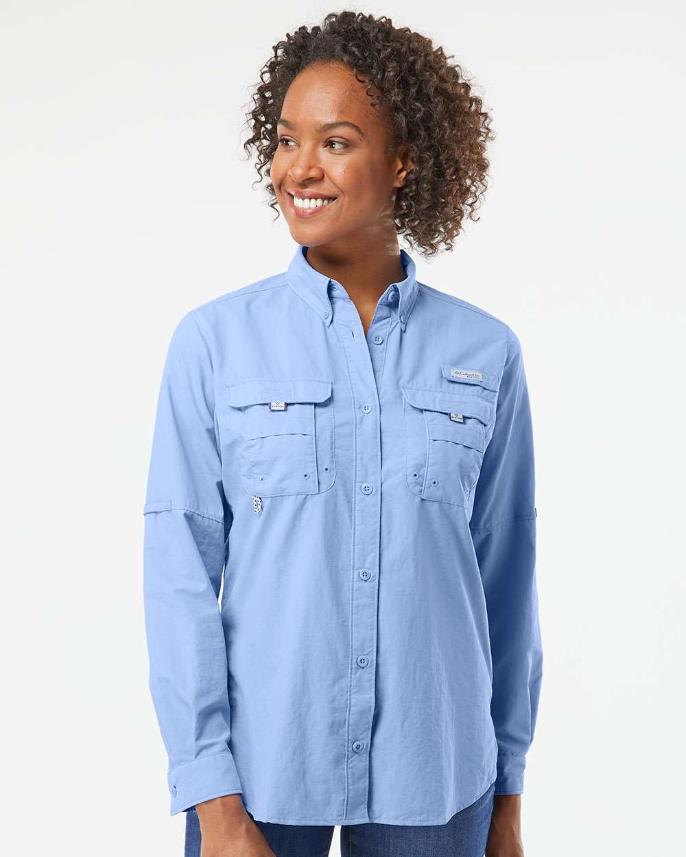 Columbia Ladies' PFG Bahama Long Sleeve Advertising Shirt