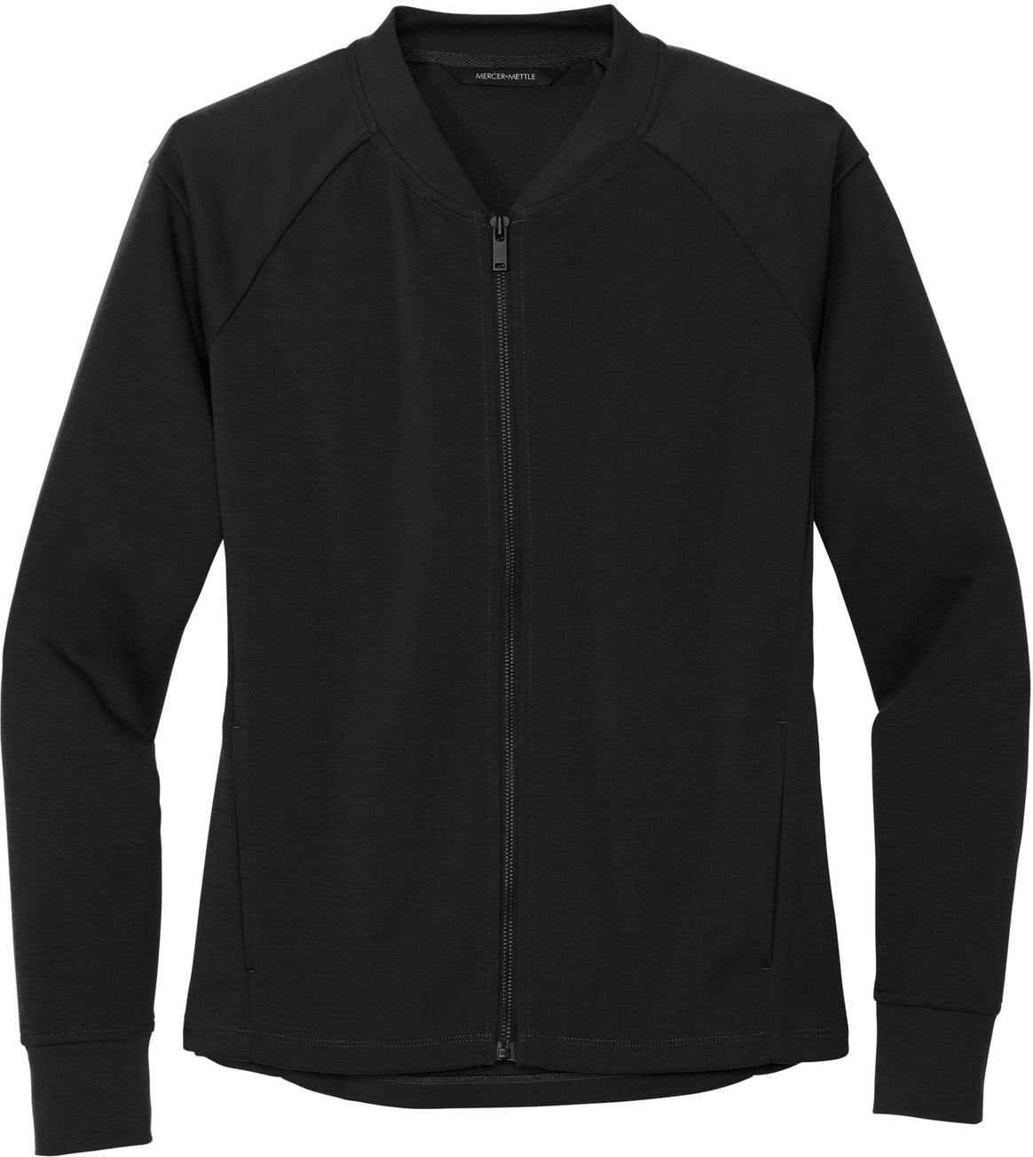 OUTLET: Mercer+Mettle Ladies Double - Knit Bomber Jacket - Promote Your Business!