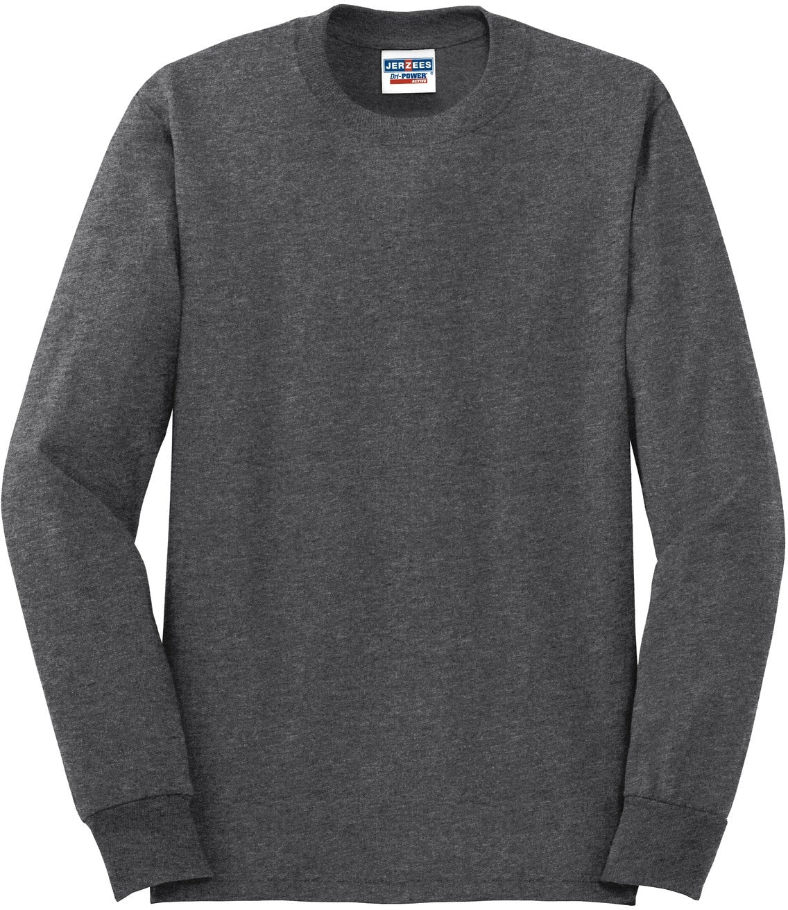 Jerzees Dri-Power 50/50 Cotton/Poly Long Sleeve T-Shirt - Premium Men's Sweatshirt