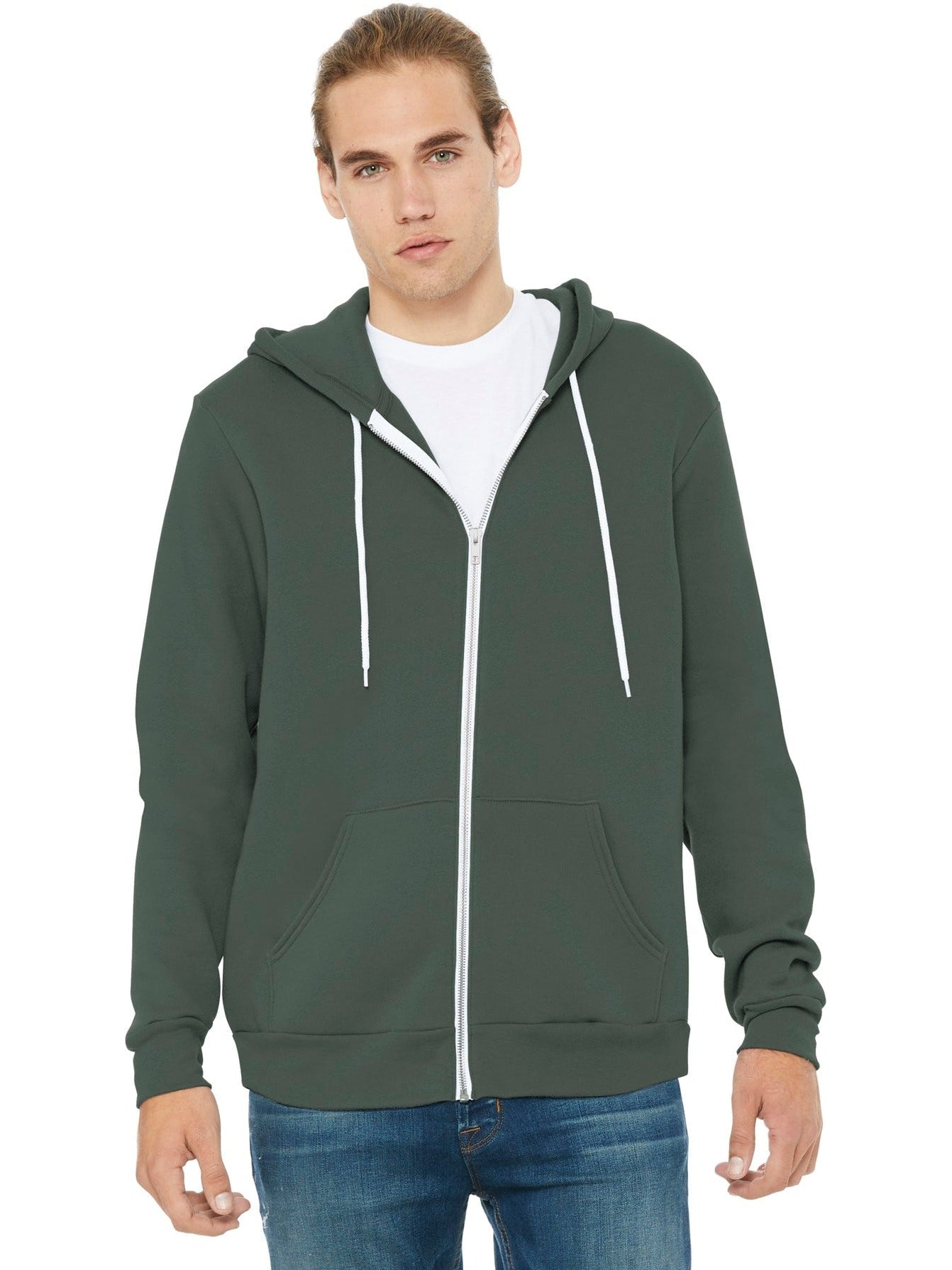 Bella+Canvas Sponge Fleece Full-Zip Hoodie - Your Perfect Casual Companion