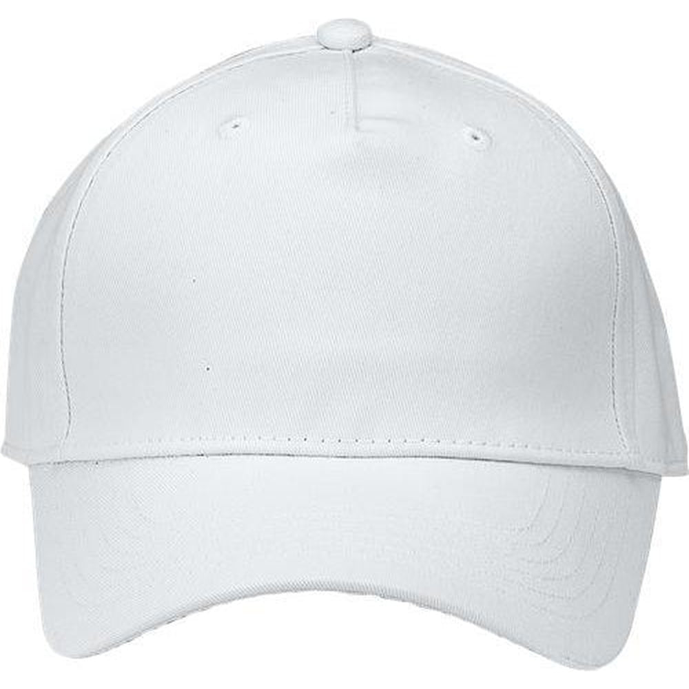 Stylish 5-Panel Solid Twill Clutch Cap