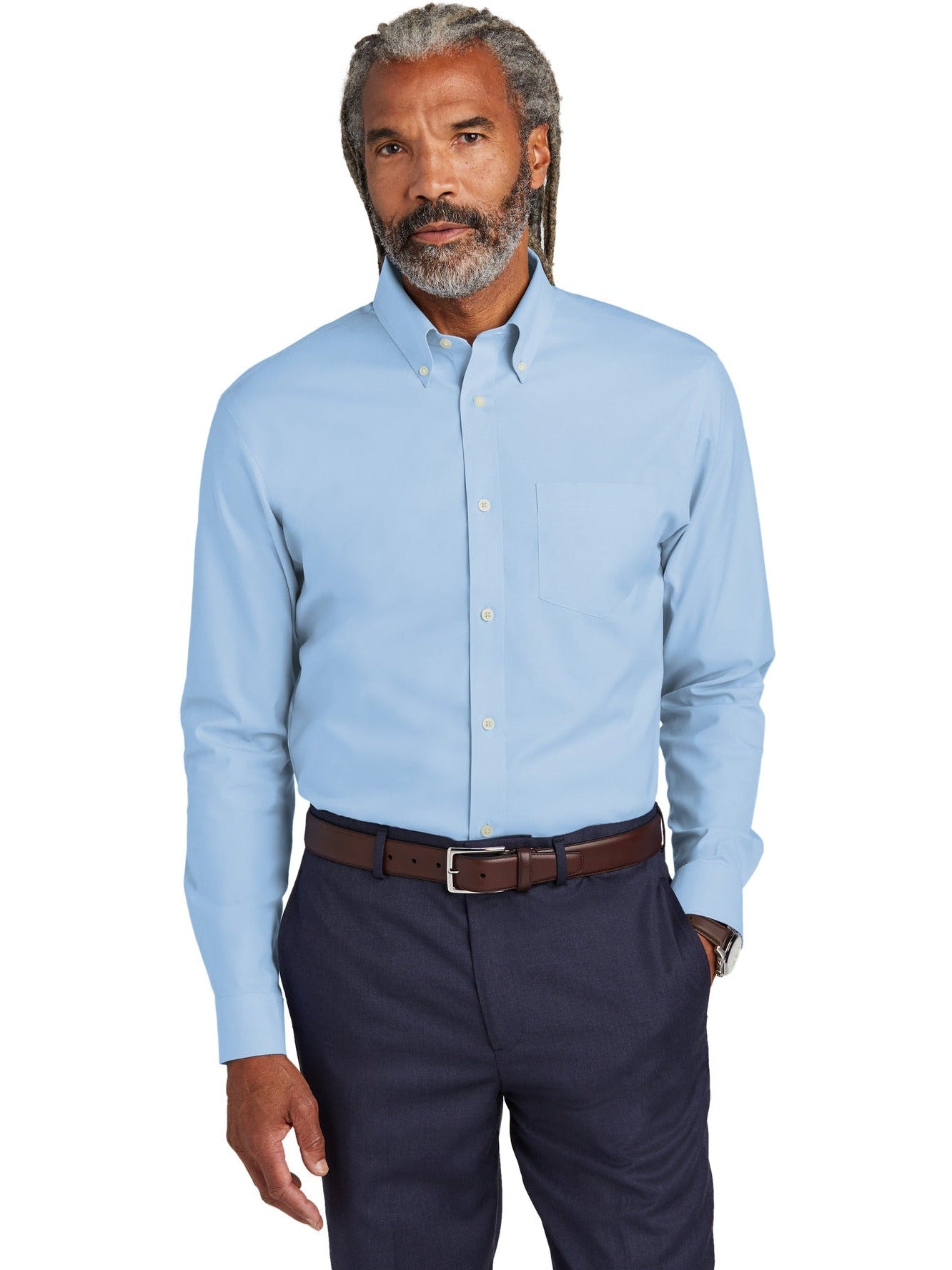 Brooks Brothers' Must-Have Wrinkle-Free Stretch Pinpoint Shirt