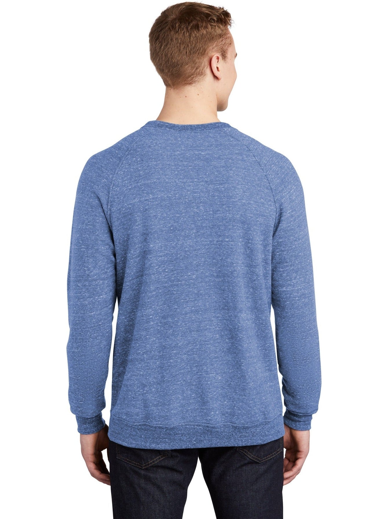 Jerzees Snow Heather French Terry Raglan Crew - The Ultimate Men's Casual Sweatshirt