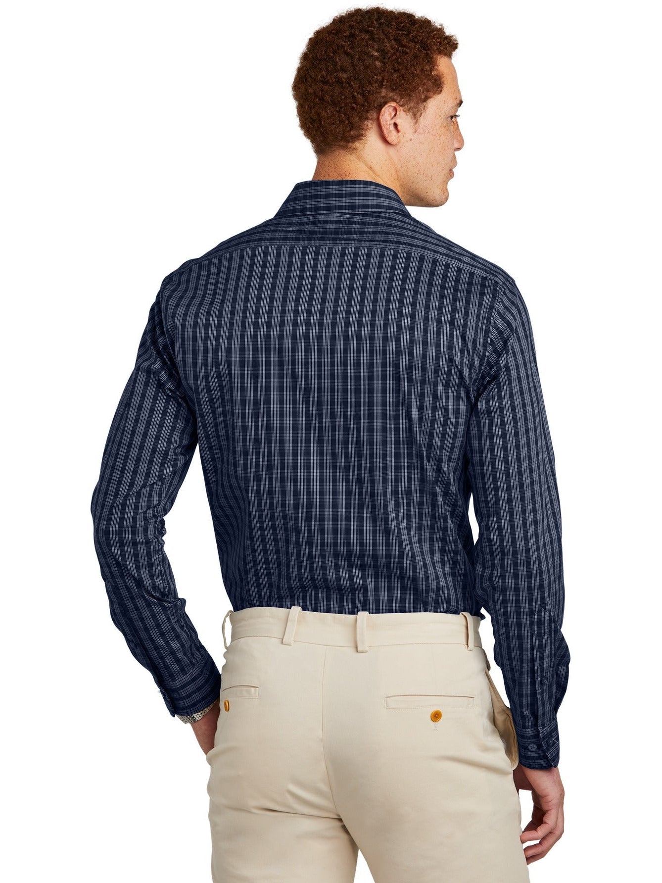 Brooks Brothers Tech Stretch Patterned Shirt: The Ultimate Blend of Style and Comfort