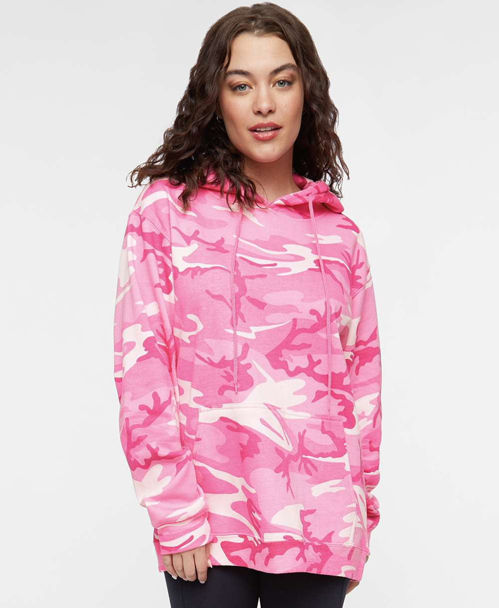 Code Five Camo Pullover Fleece Hoodie - A Must - Have for Outdoor Enthusiasts