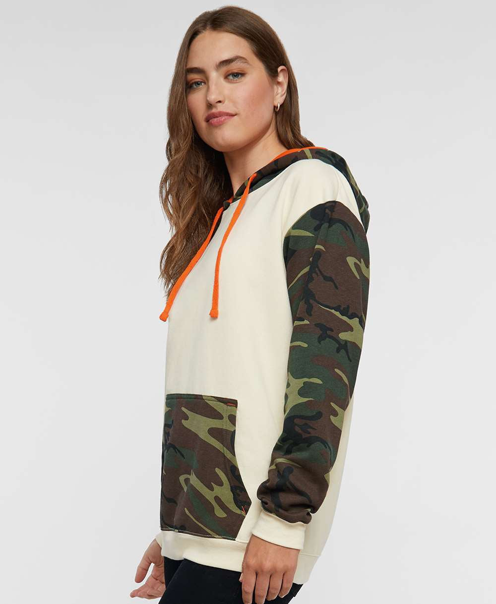 Code Five Fashionable Camo Hooded Sweatshirt - A Must - Have!