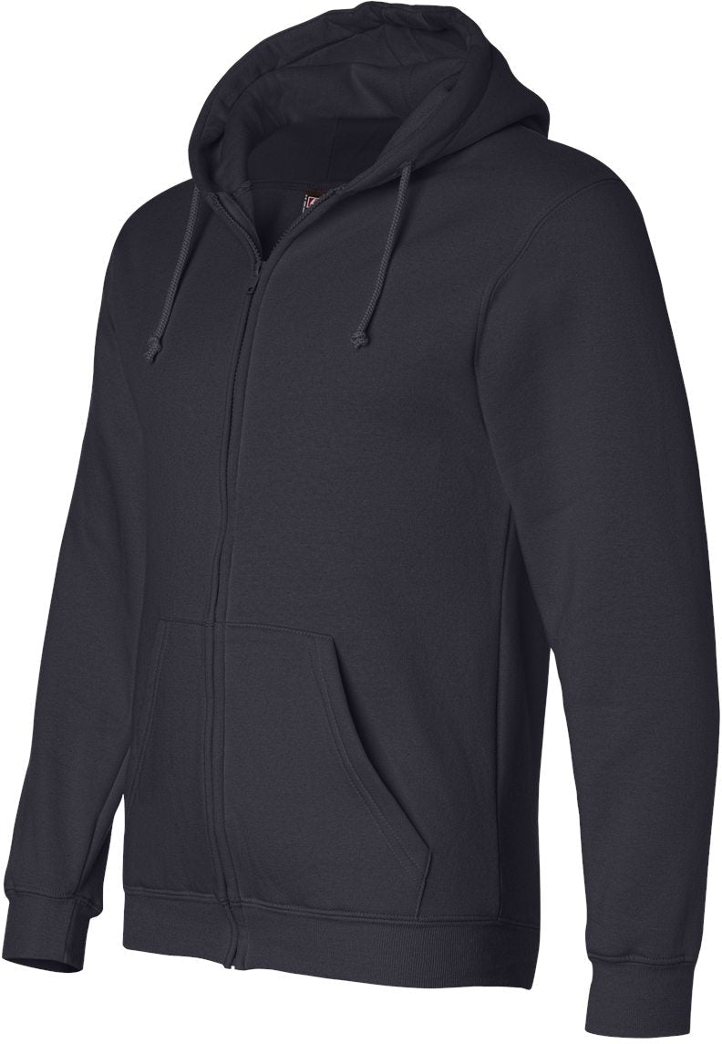 Bayside USA-Made Full-Zip Hooded Sweatshirt: Your Ultimate Cold-Weather Essential