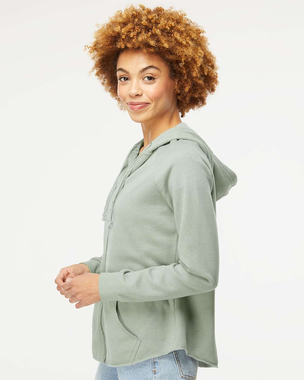 Independent Trading Co. Ladies' California Wave Wash Full-Zip Hooded Sweatshirt: A Timeless Must-Have