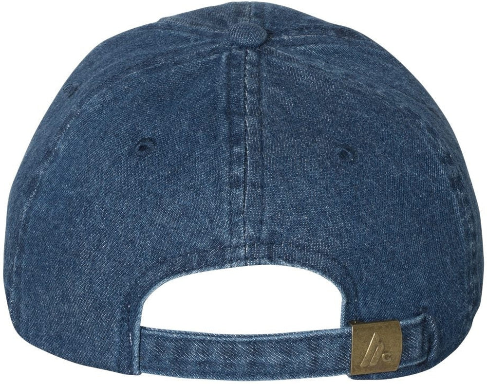 Outlet: Mega Cap Washed Denim Cap - A Must - Have Fashion Piece!