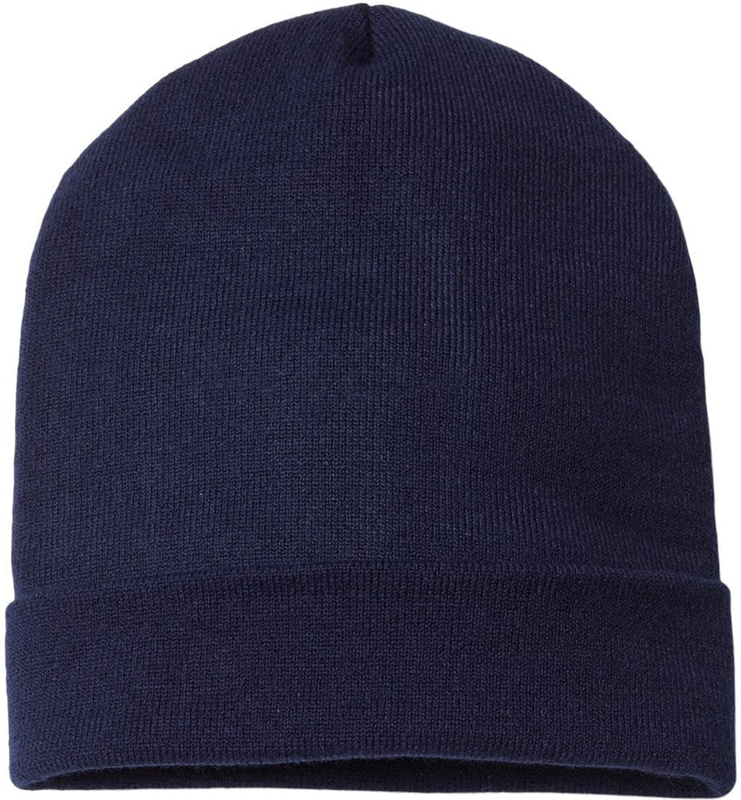 American Patriot's Dream: USA-Made Off-Center Patriotic Cuffed Beanie