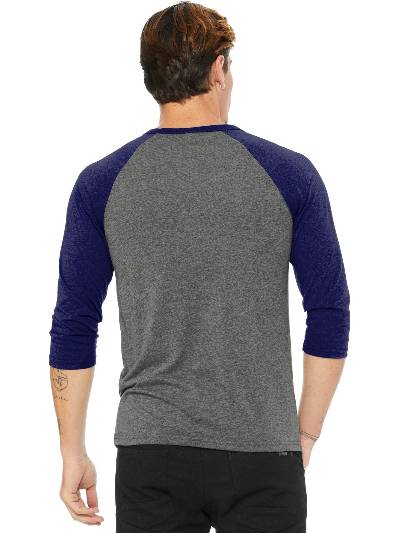 Bella + Canvas 3/4-Sleeve Baseball Tee: The Ultimate Men's Casual Tee