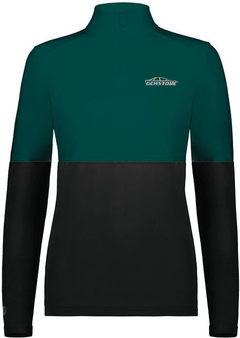 Holloway Ladies' Momentum 1/4 Zip Team Pullover - Outlet Exclusive