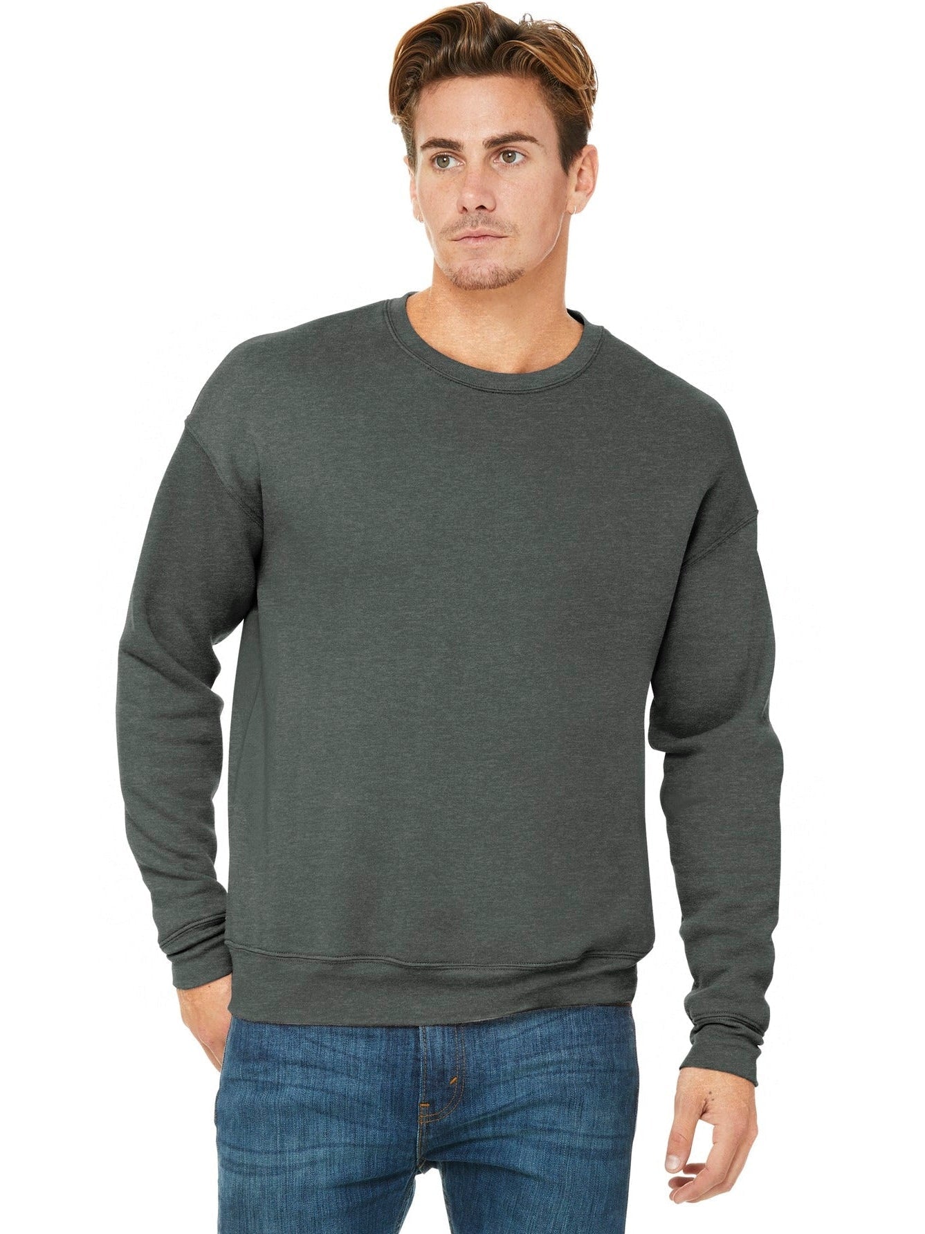 Bella+Canvas Sponge Fleece Drop Shoulder Men's Sweatshirt - A Must - Have!