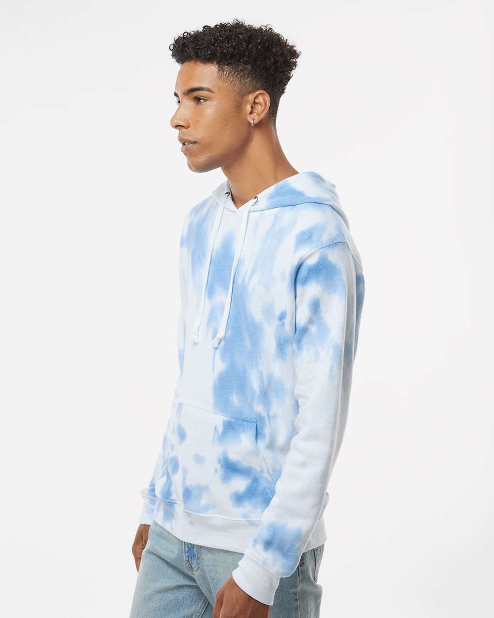 J. America's Stunning Tie - Dyed Fleece Hooded Sweatshirt