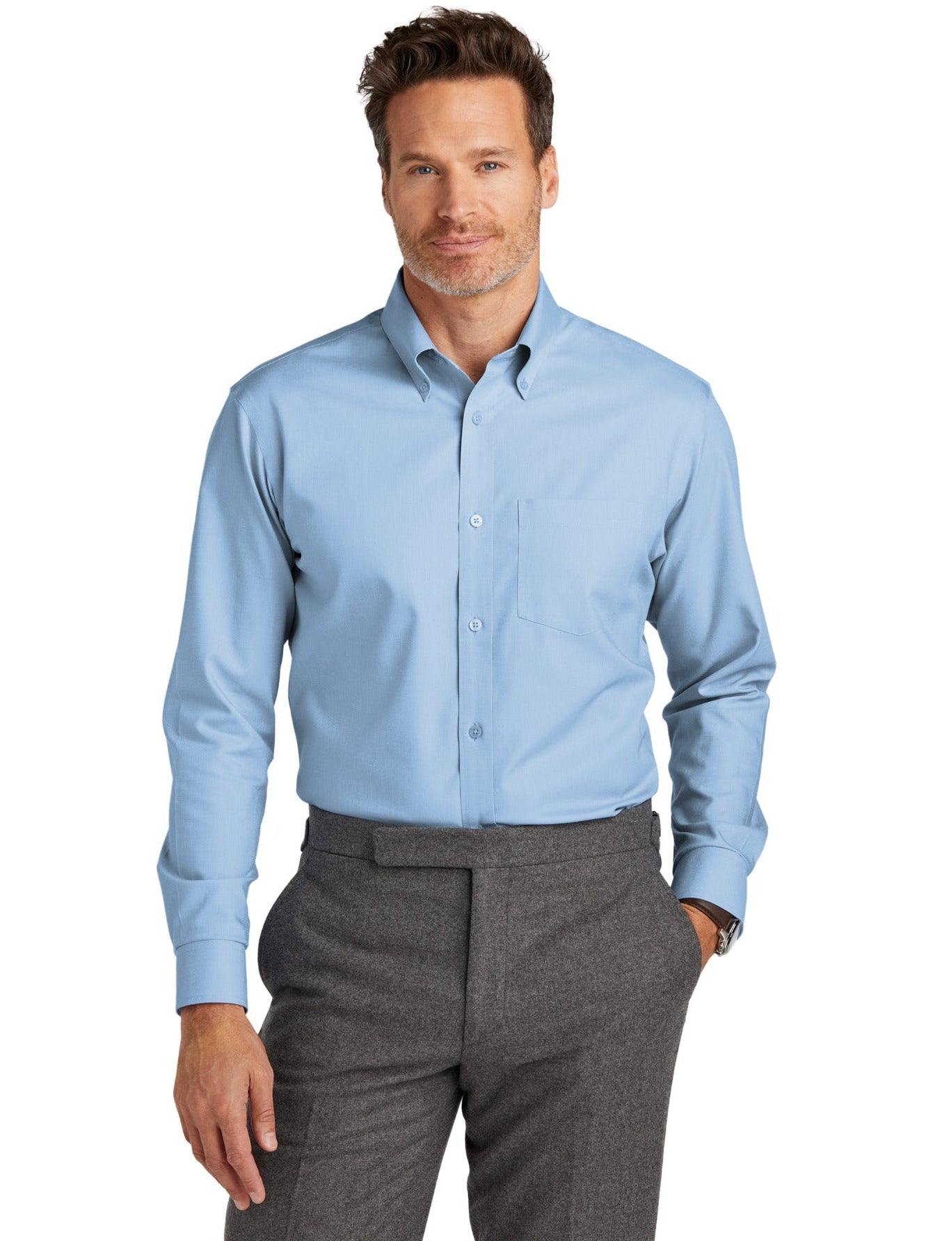 Brooks Brothers Wrinkle-Free Stretch Nailhead: The Ultimate Business-Casual Shirt