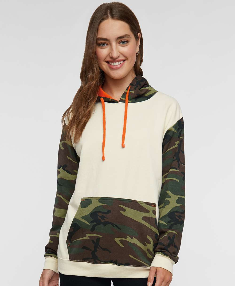 Code Five Fashionable Camo Hooded Sweatshirt - A Must - Have!