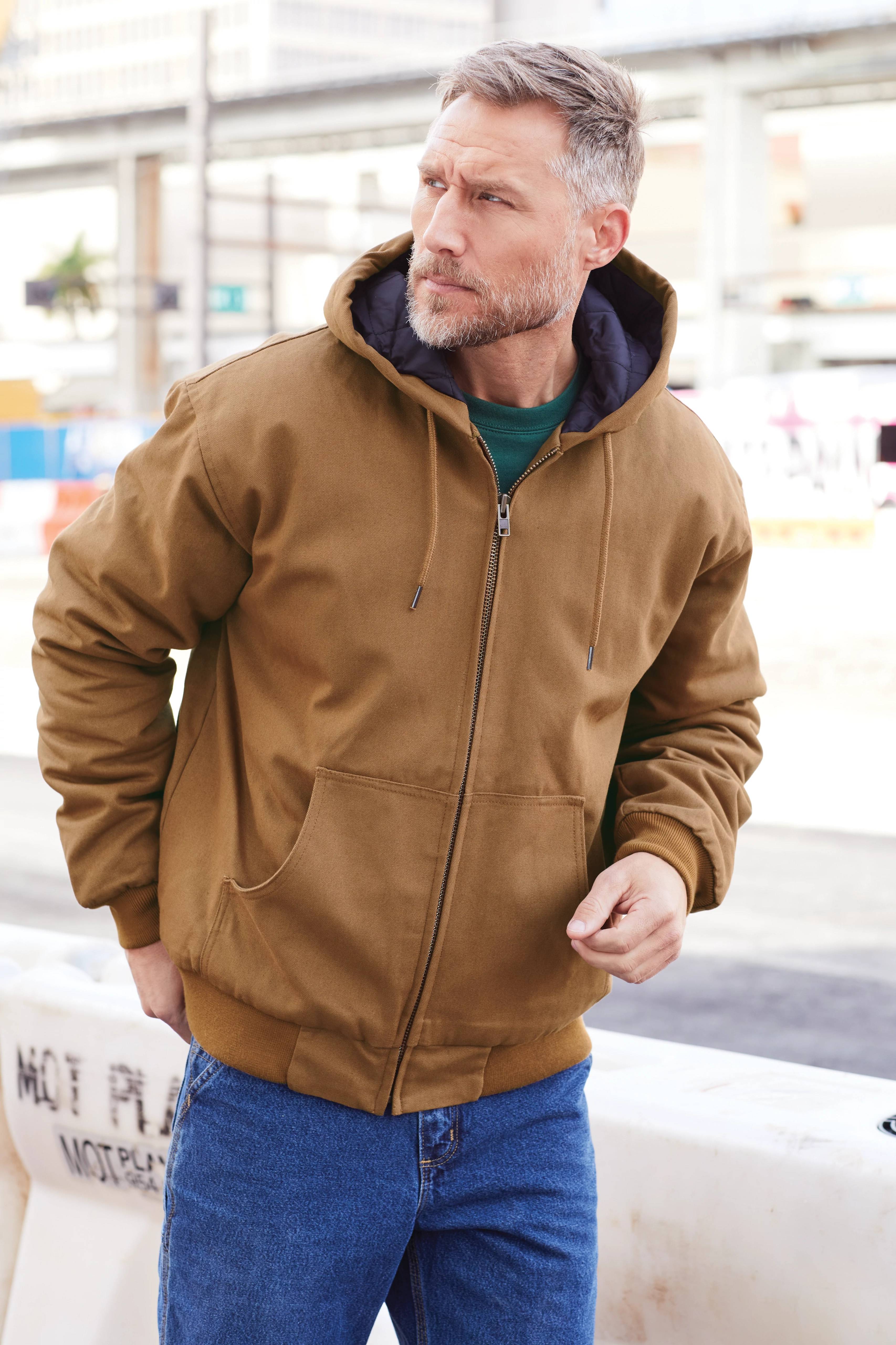CornerStone Durable Duck Cloth Hooded Work Jacket - Your Ultimate Work Companion
