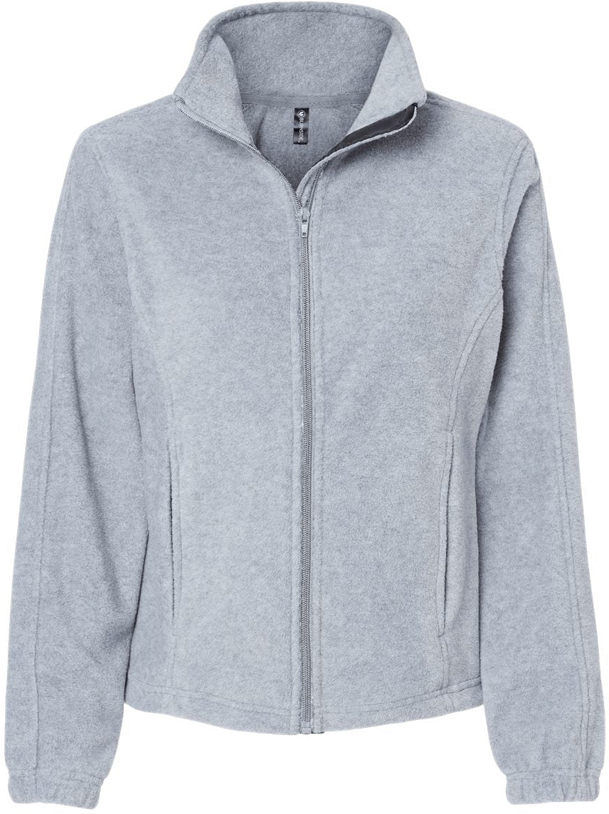 Burnside Women's Polar Fleece Full-Zip Jacket: A Must-Have for Active Ladies