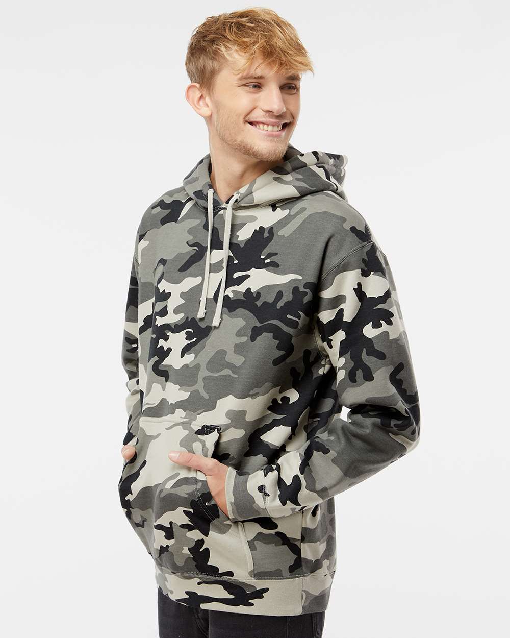 Independent Trading Co. Premium Heavyweight Hooded Sweatshirt for Men