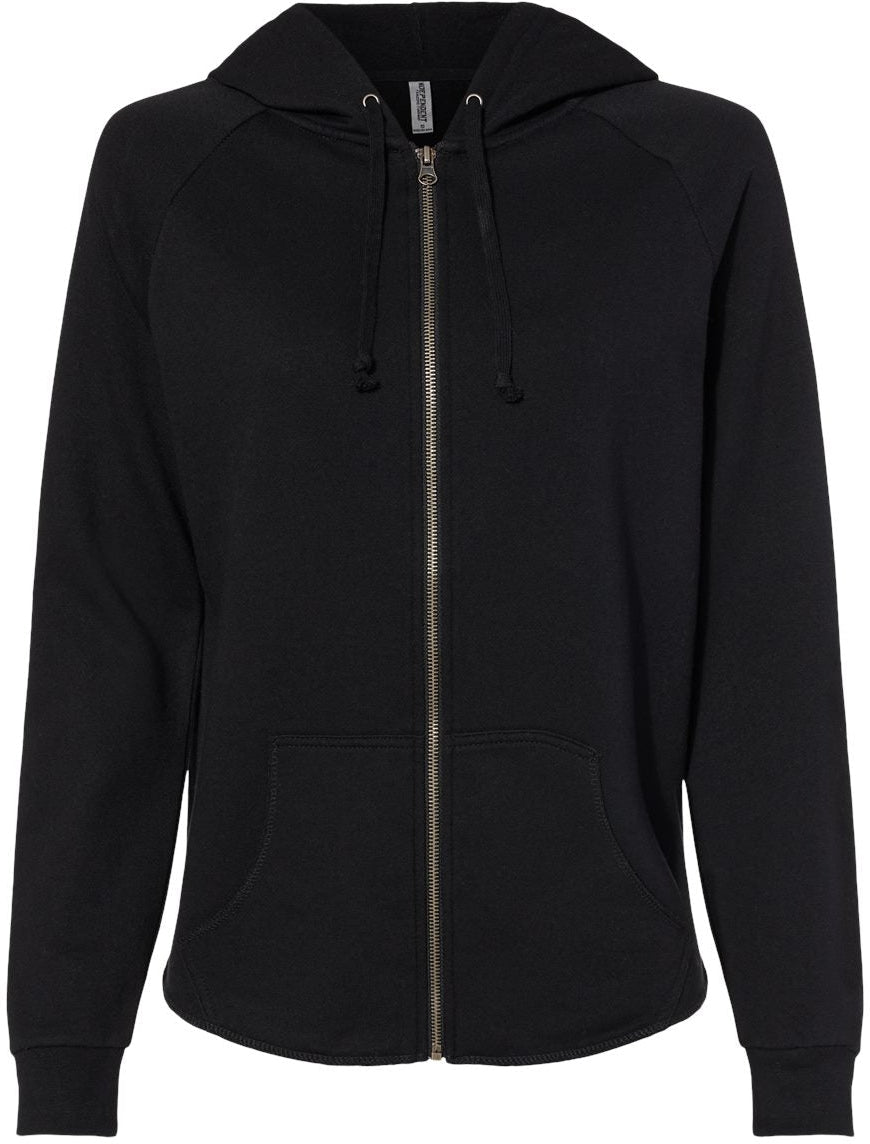 Independent Trading Co. Ladies' California Wave Wash Full-Zip Hooded Sweatshirt: A Timeless Must-Have
