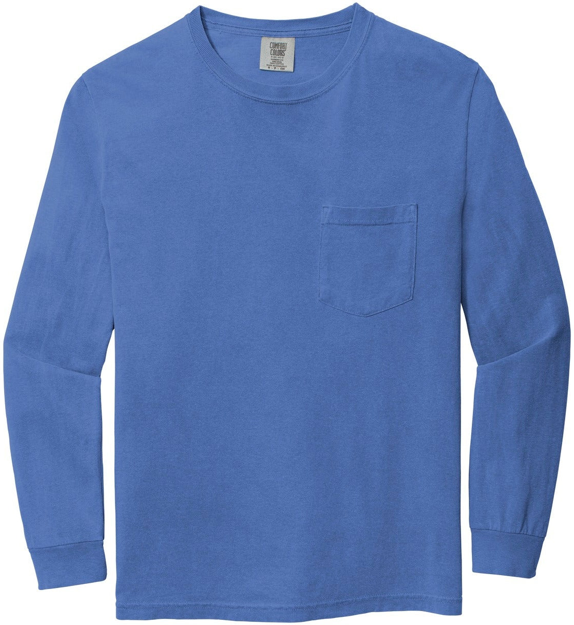 Comfort Colors' Super-Soft Heavyweight Ring Spun Long Sleeve Pocket Tee - Grab Yours Now!