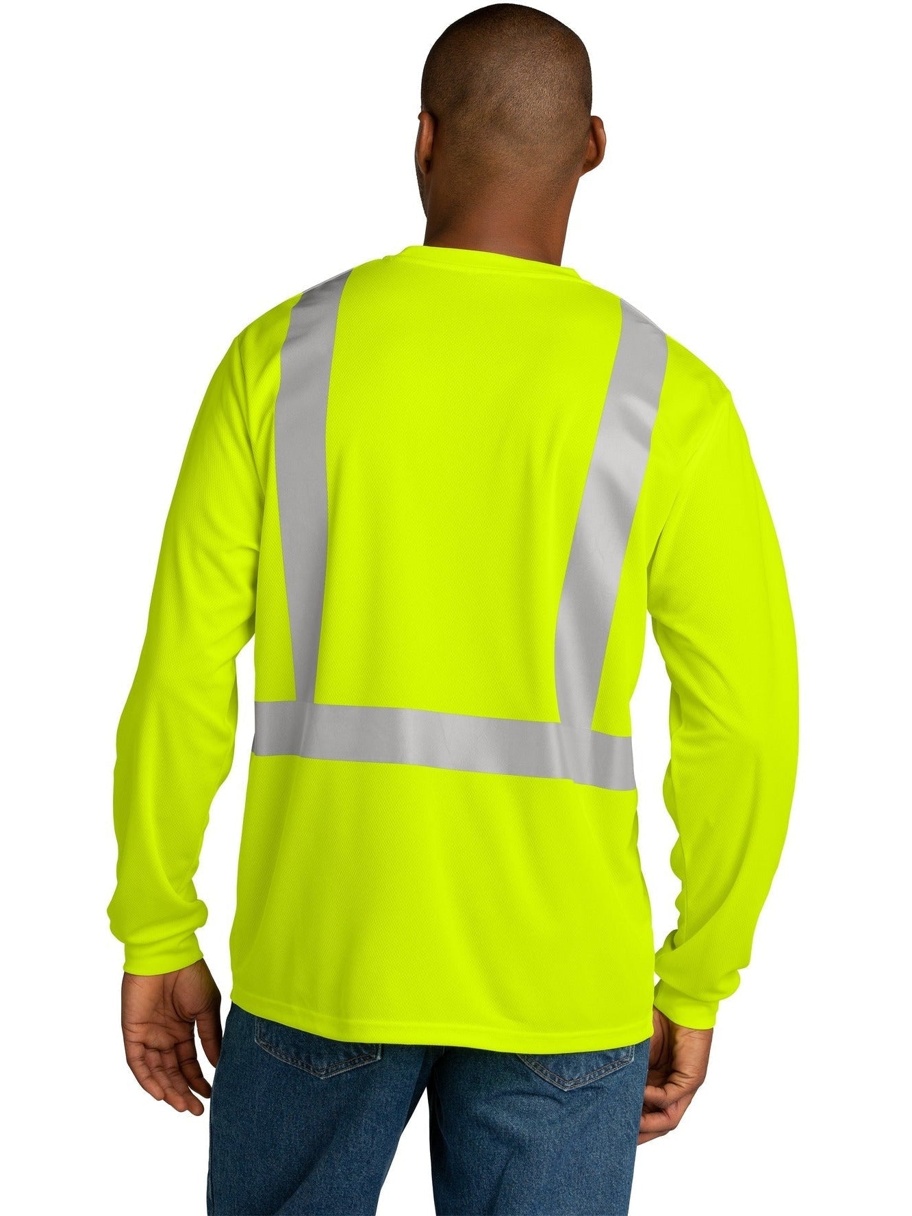 CornerStone ANSI 107 Class 2 Mesh Long Sleeve Tee - Your Ultimate Work Companion