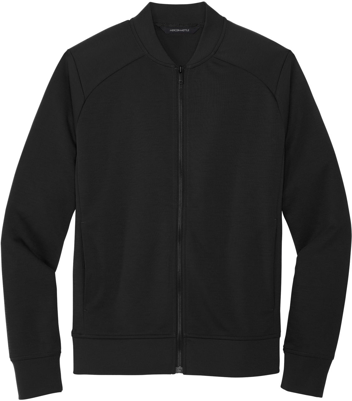 OUTLET - Mercer+Mettle Double - Knit Stylish Bomber Jacket