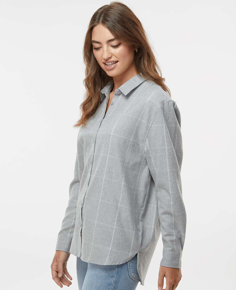 Irresistible Burnside Ladies' Boyfriend Flannel - Grab Yours Now!