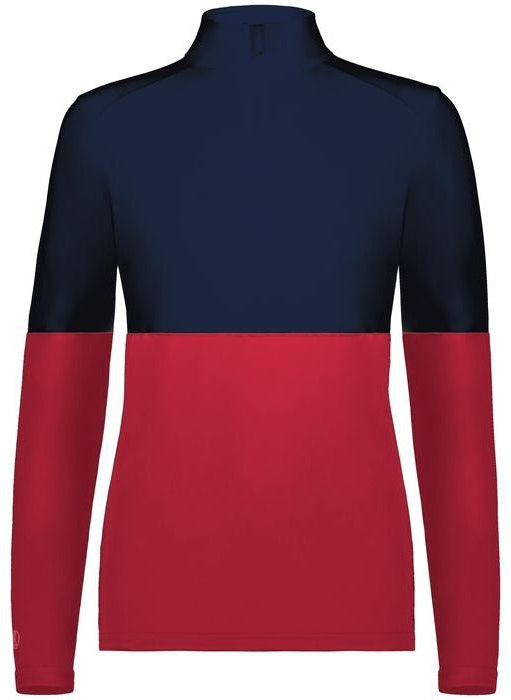 Holloway Ladies' Momentum 1/4 Zip Team Pullover - Outlet Exclusive