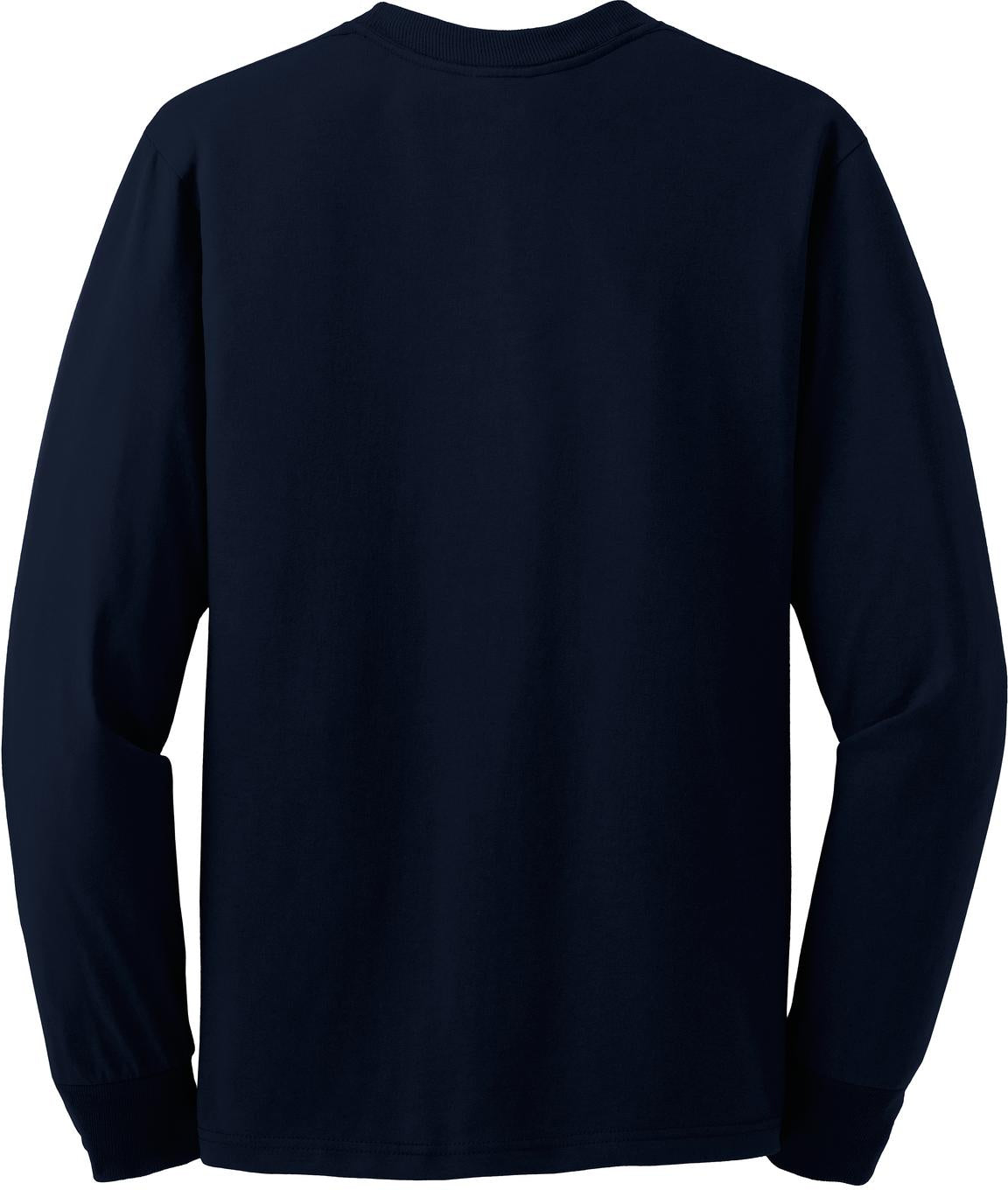 Jerzees Dri-Power 50/50 Cotton/Poly Long Sleeve T-Shirt - Premium Men's Sweatshirt