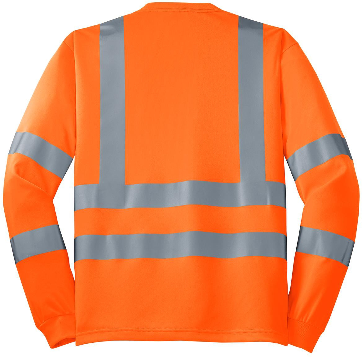 CornerStone ANSI 107 Class 3 Long Sleeve Reflective T-Shirt: Snag-Resistant for High Visibility