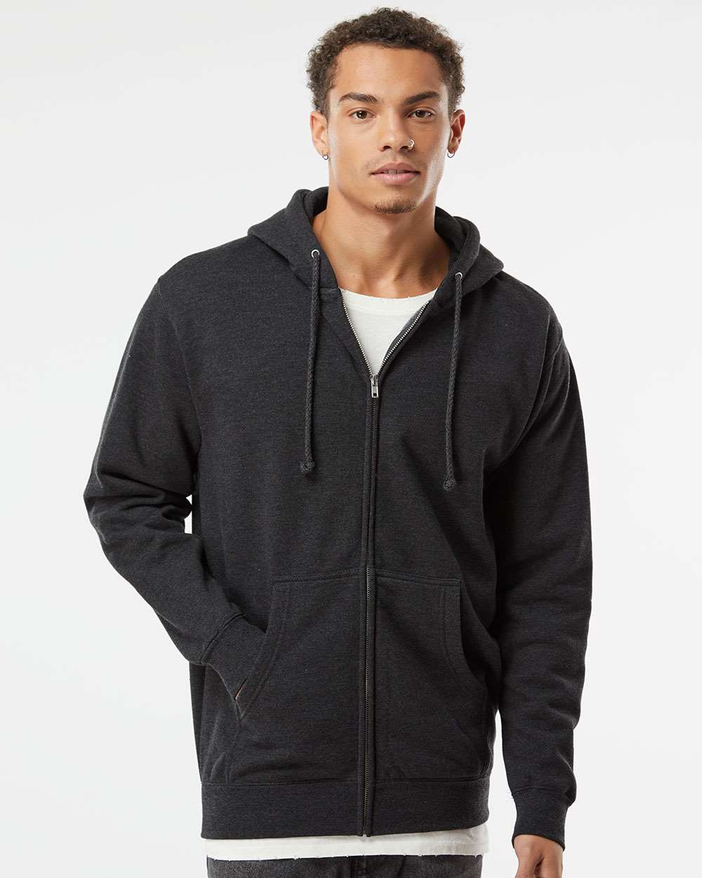 Independent Trading Co. Premium Heavyweight Full-Zip Hooded Sweatshirt