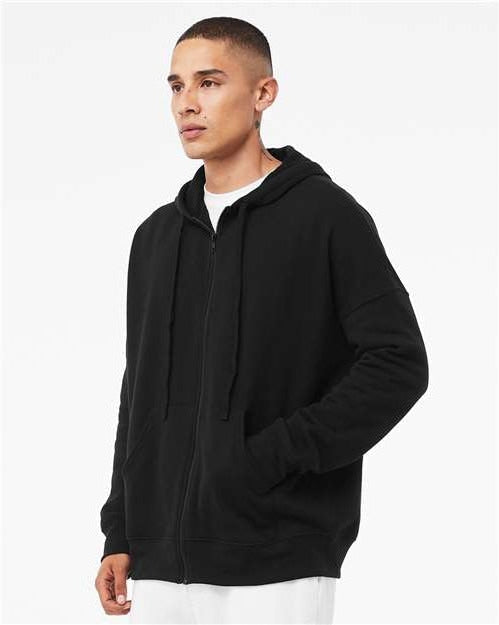 Bella+Canvas Sponge Fleece DTM Full-Zip Hoodie - The Ultimate Comfort Wear