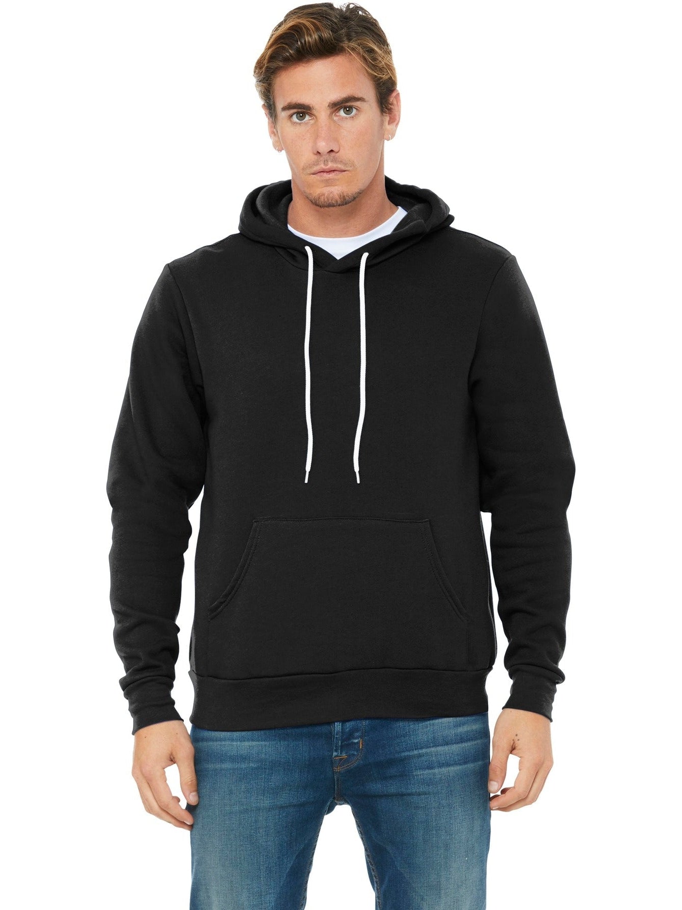 Bella + Canvas Sponge Fleece Stylish Pullover Hoodie
