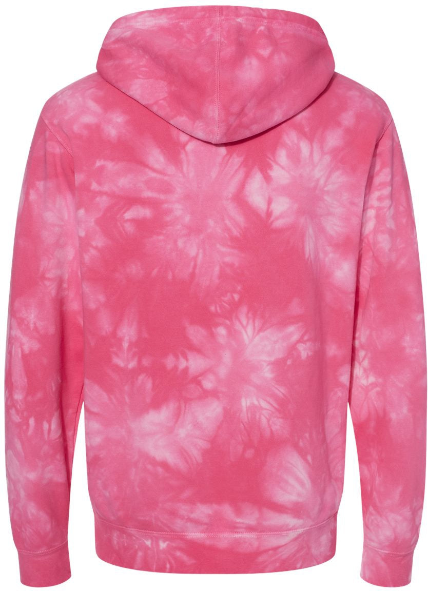 Independent Trading Co. Midweight Tie-Dye Hoodie - Trendy & Durable
