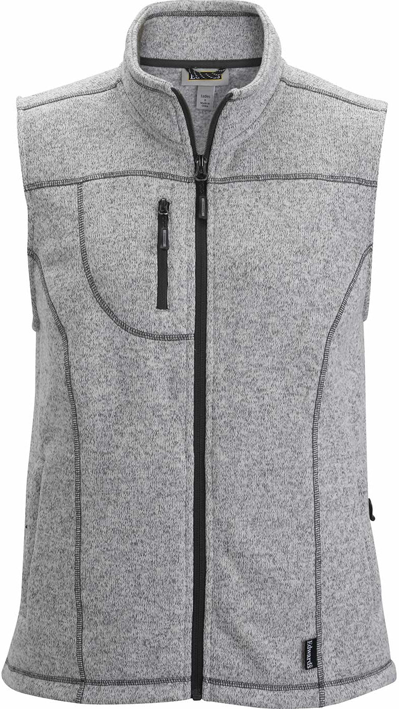 Grab Your Edwards Women's Sweater Knit Fleece Vest at Outlet Prices!