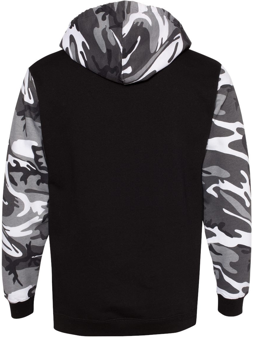 Code Five Fashionable Camo Hooded Sweatshirt - A Must - Have!