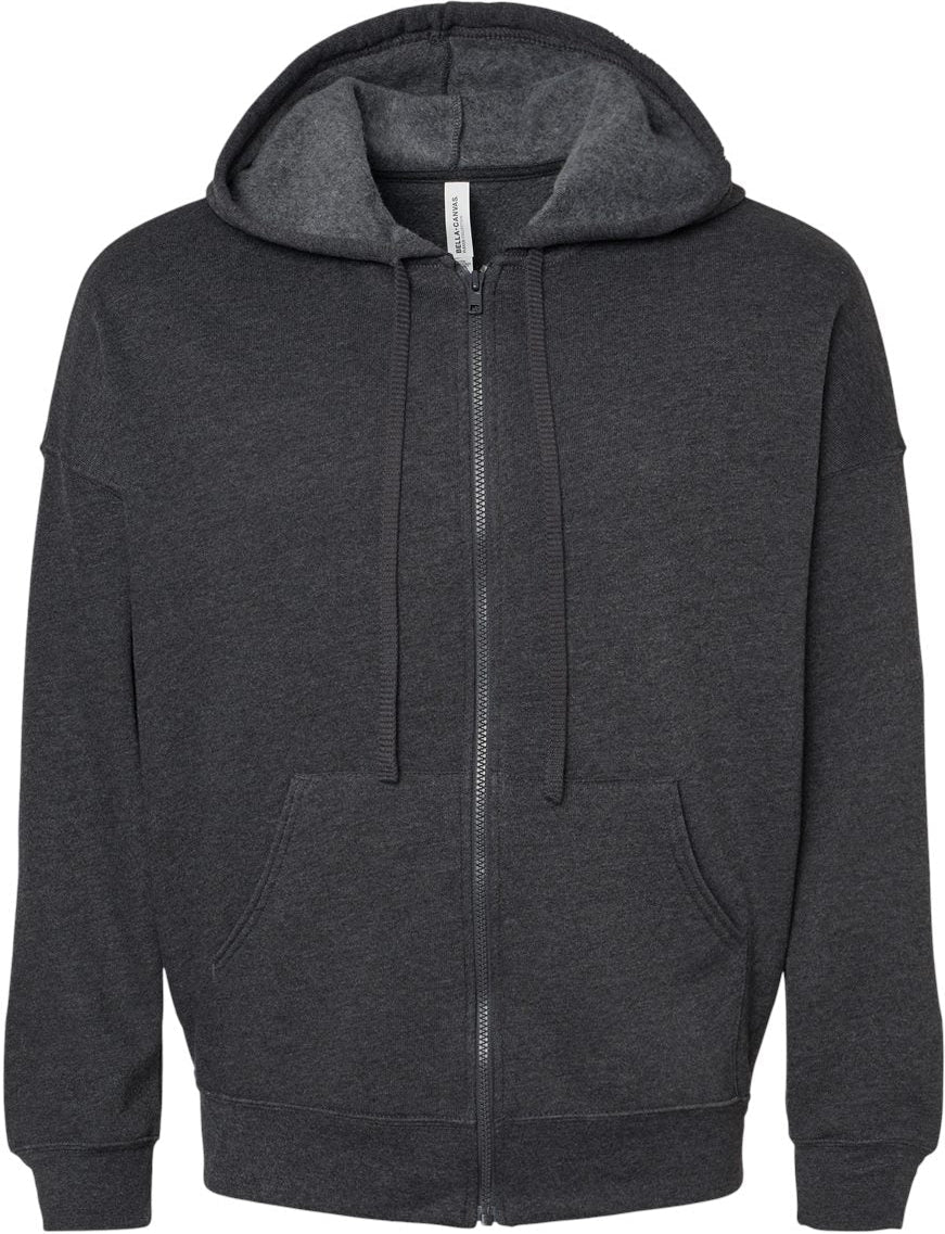 Bella+Canvas Sponge Fleece DTM Full-Zip Hoodie - The Ultimate Comfort Wear