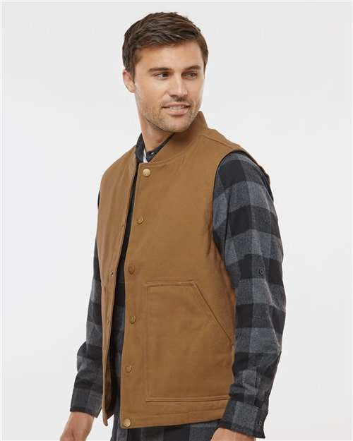 Independent Trading Co. Premium Insulated Canvas Work Vest - A Must-Have for Hard Workers!