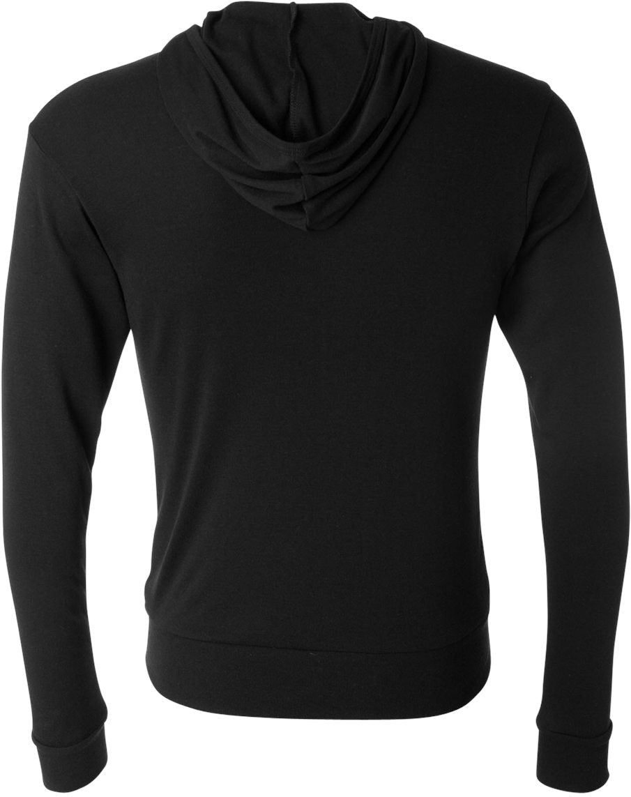 Bella+Canvas Unisex Triblend Lightweight Full-Zip Hooded Long Sleeve Tee - A Must-Have!
