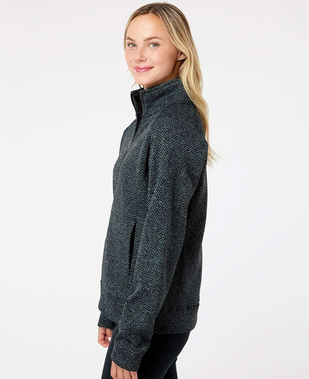 J. America's Irresistible Ladies Traverse Full-Zip Sweatshirt