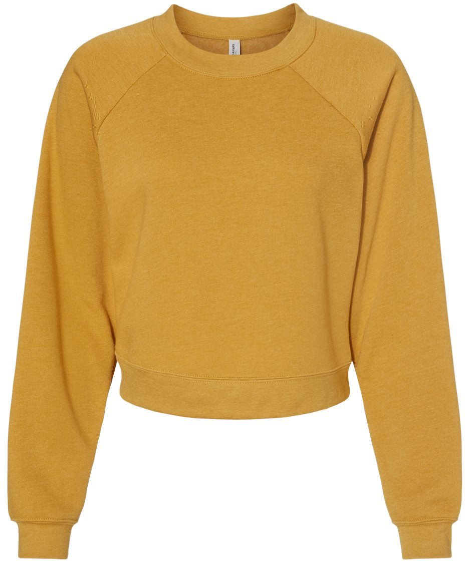 Bella+Canvas Ladies' Stylish Raglan Pullover Fleece - A Must-Have!