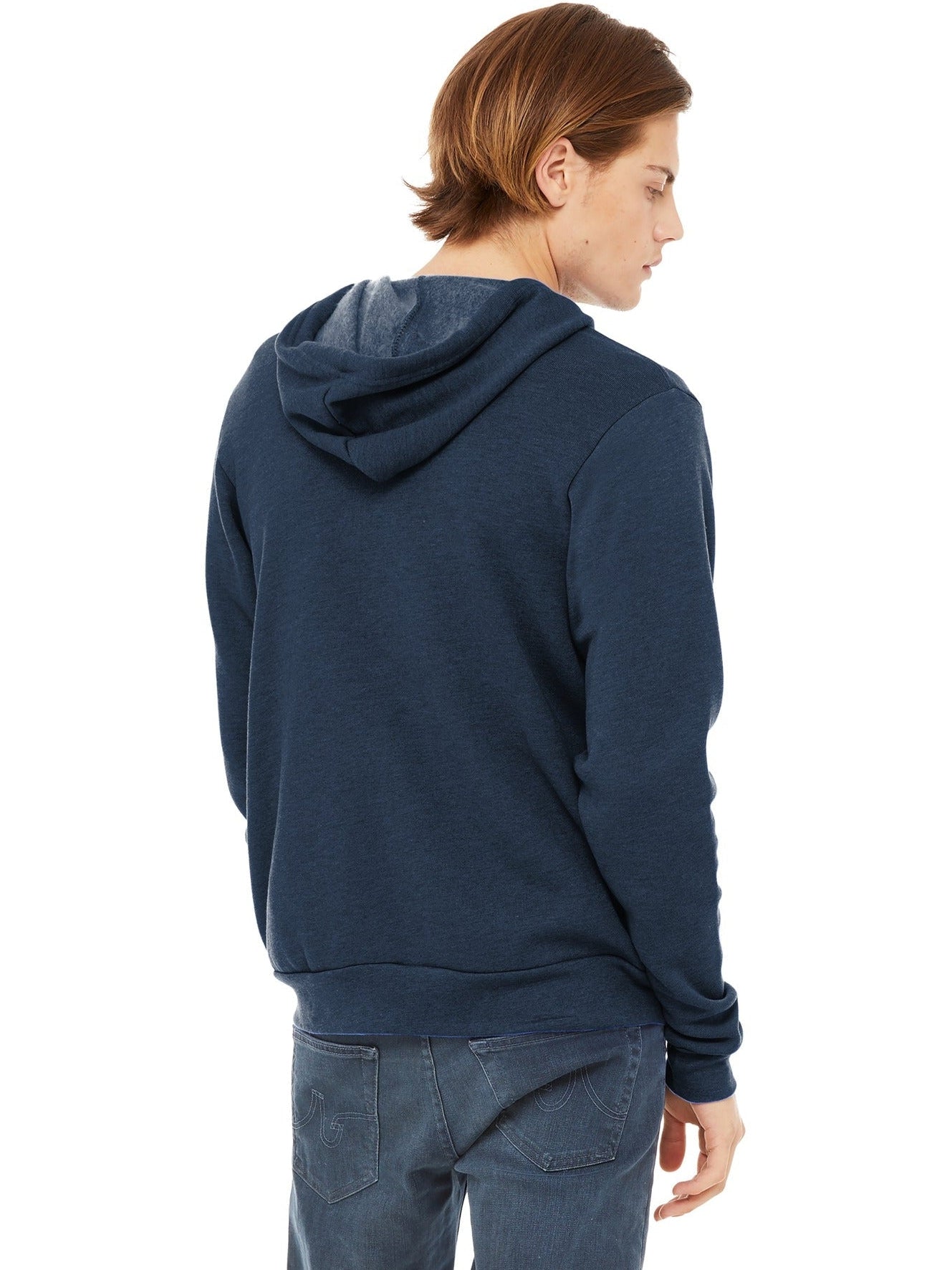 Bella+Canvas Sponge Fleece Full-Zip Hoodie - Your Perfect Casual Companion