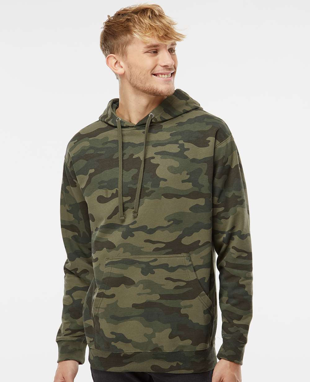 Independent Trading Co. Cozy Midweight Hooded Sweatshirt for Men